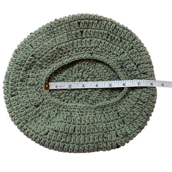 NEW Handmade Hand-knit Warm Wool Hats Women Multicolor Colors Lot of 3 - Picture 7 of 9